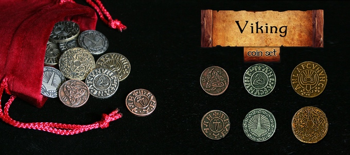 Viking Set-Legendary Metal Coins