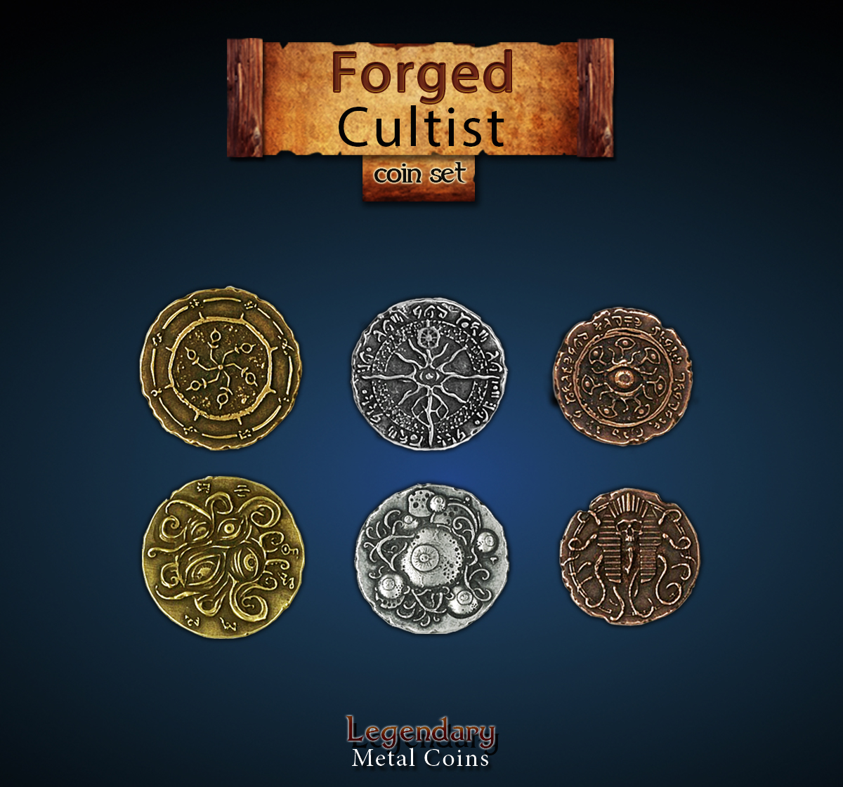 Forged Cultist Coin Set